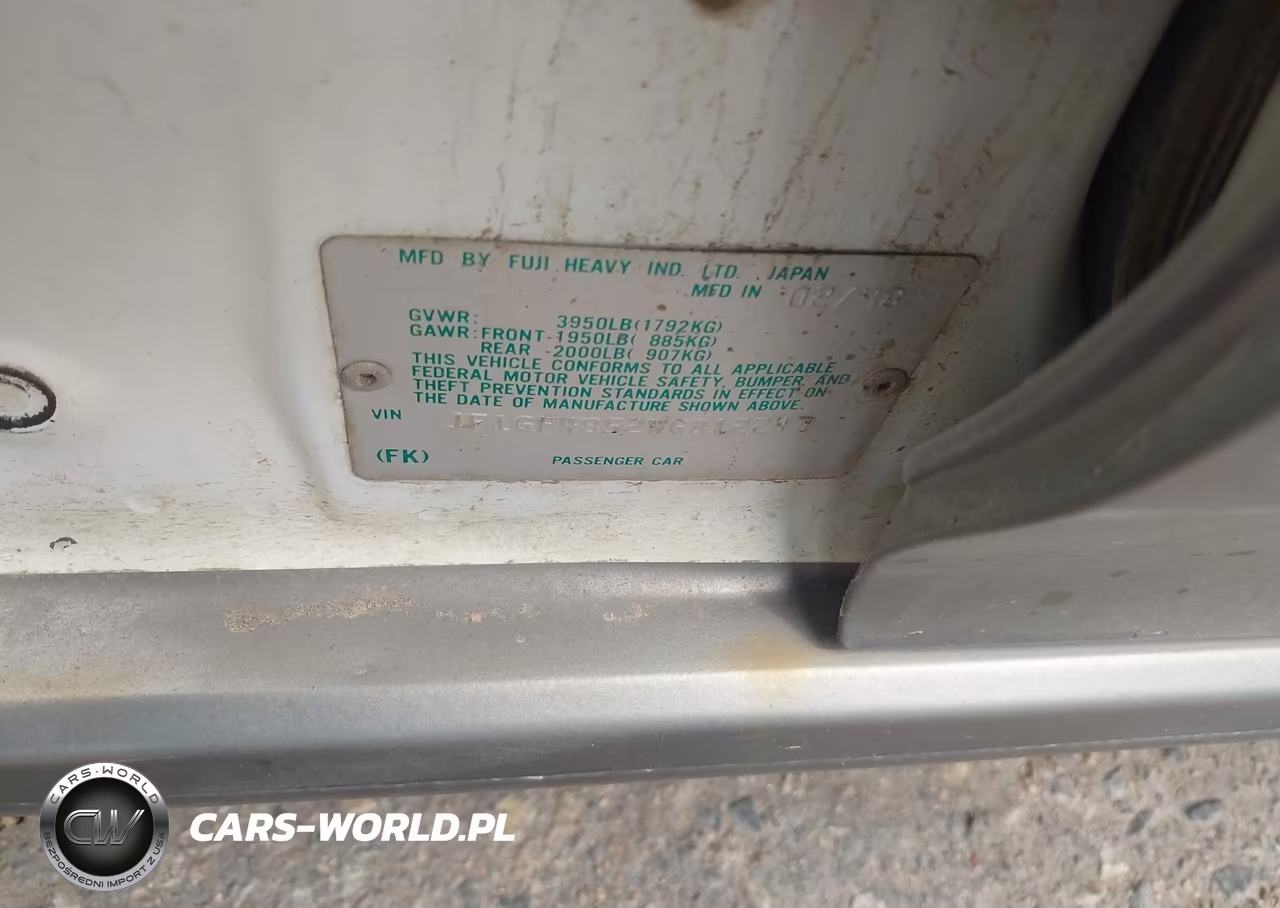 1998 Subaru Impreza Outback Sport VIN:JF1GF4852WG812247 - 9