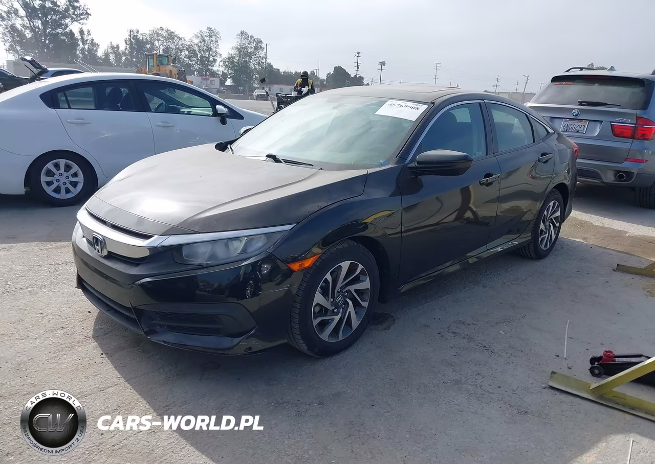 2018 Honda Civic Ex VIN:2HGFC2F70JH596257 - 2