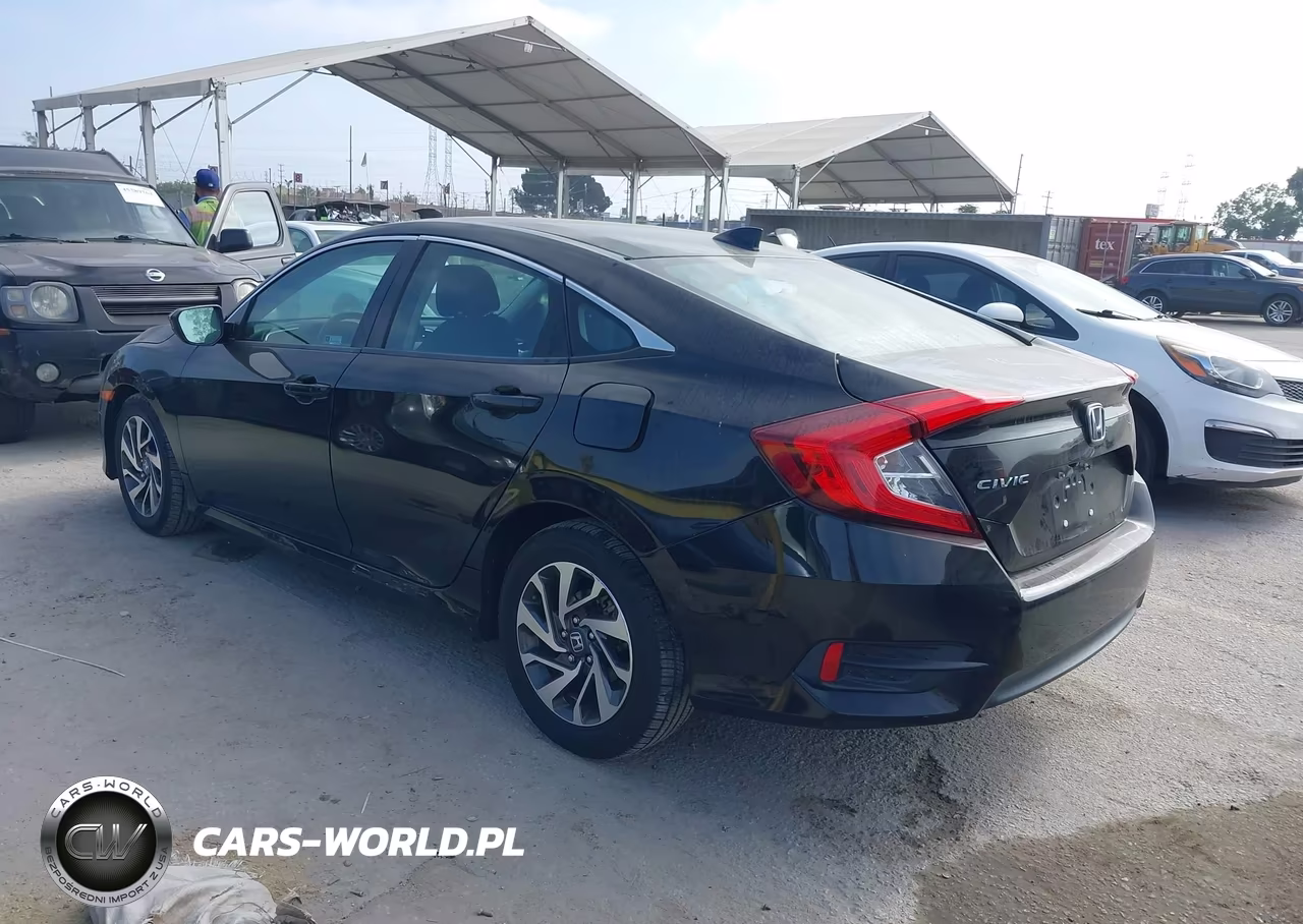2018 Honda Civic Ex VIN:2HGFC2F70JH596257 - 3
