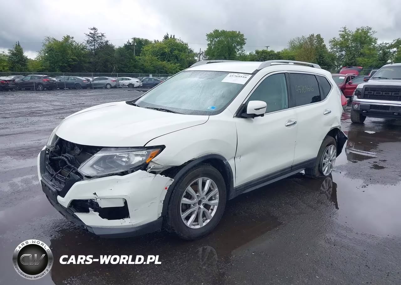 2017 Nissan Rogue Sv VIN:5N1AT2MV1HC808568 - 2