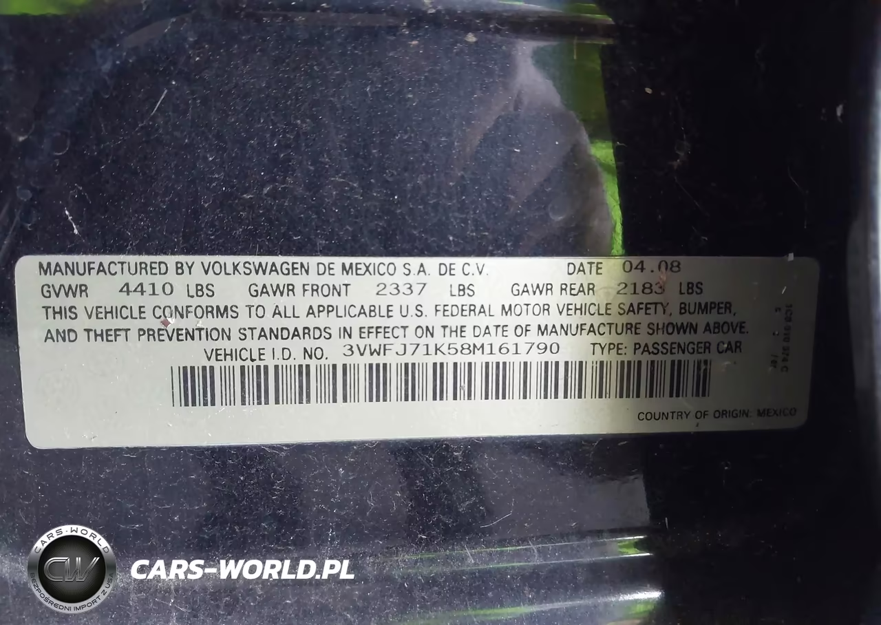 2008 Volkswagen Gli VIN:3VWFJ71K58M161790 - 9