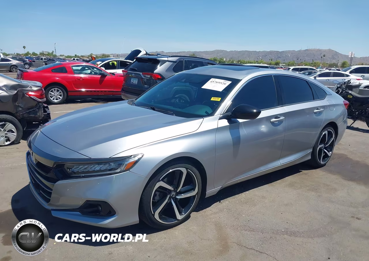 2021 Honda Accord Sport 2.0T VIN:1HGCV2F31MA019587 - 2