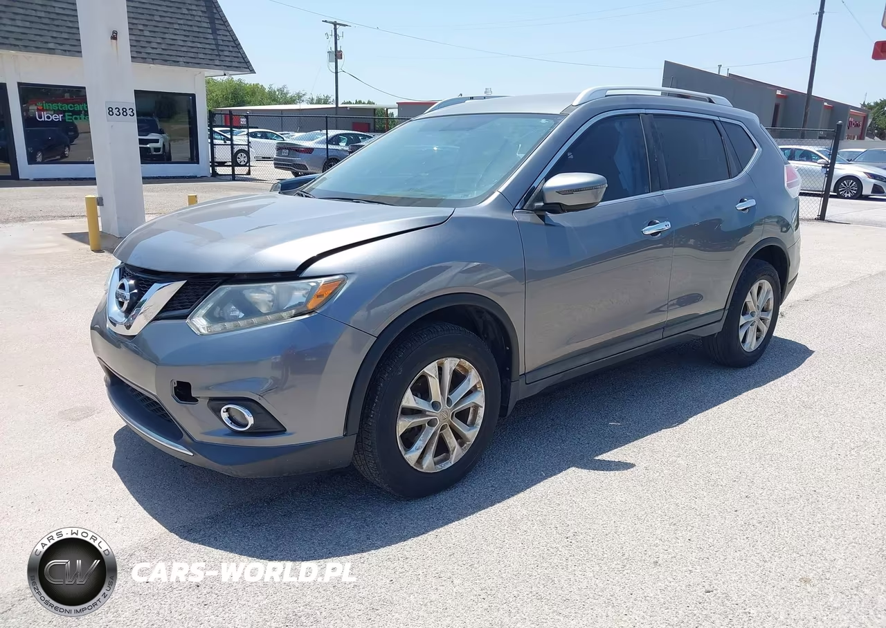 2016 Nissan Rogue Sv VIN:KNMAT2MT5GP697193 - 2