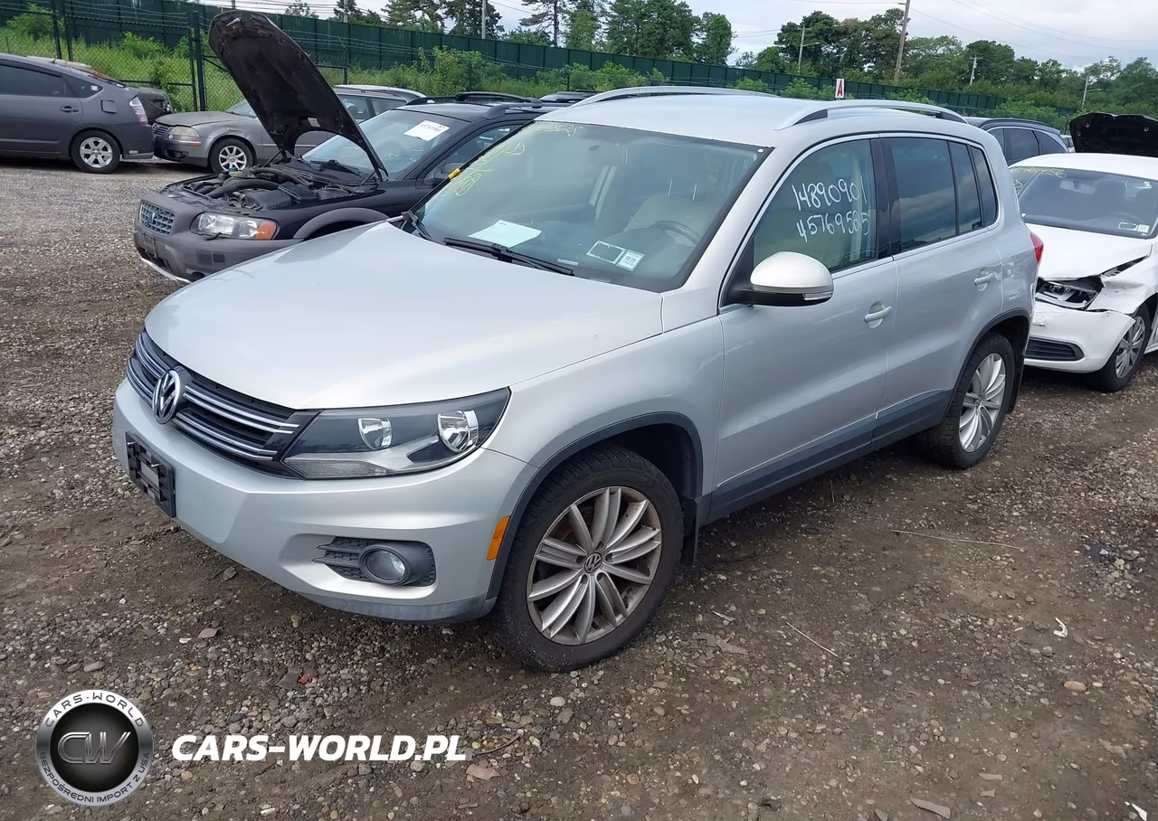 2012 Volkswagen Tiguan Se VIN:WVGAV7AX8CW522544 - 2