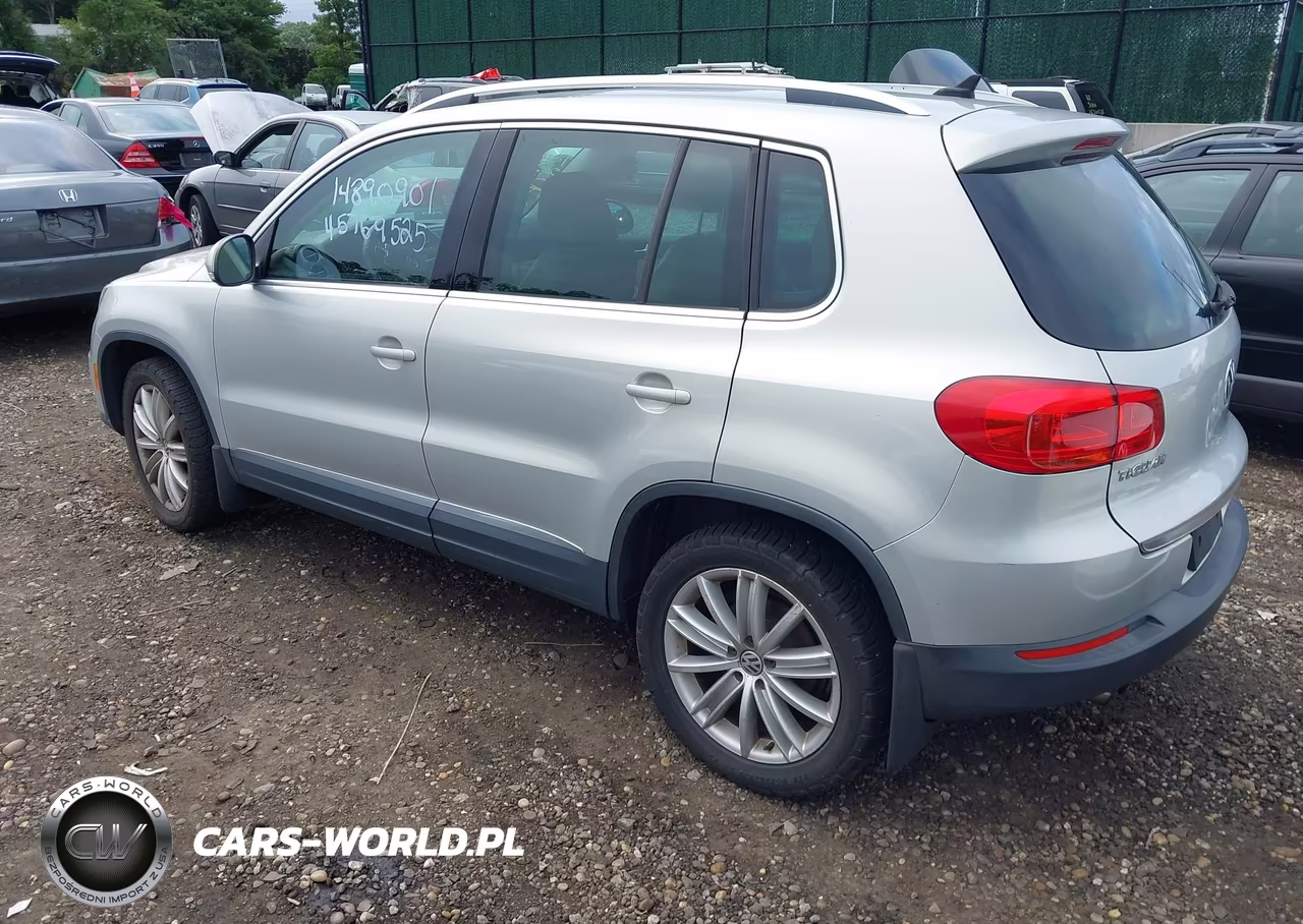 2012 Volkswagen Tiguan Se VIN:WVGAV7AX8CW522544 - 3