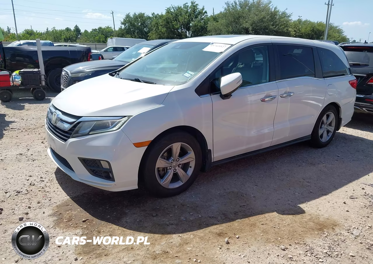 2020 Honda Odyssey Ex-L-Ex-L W-Navi Res VIN:5FNRL6H71LB007662 - 2