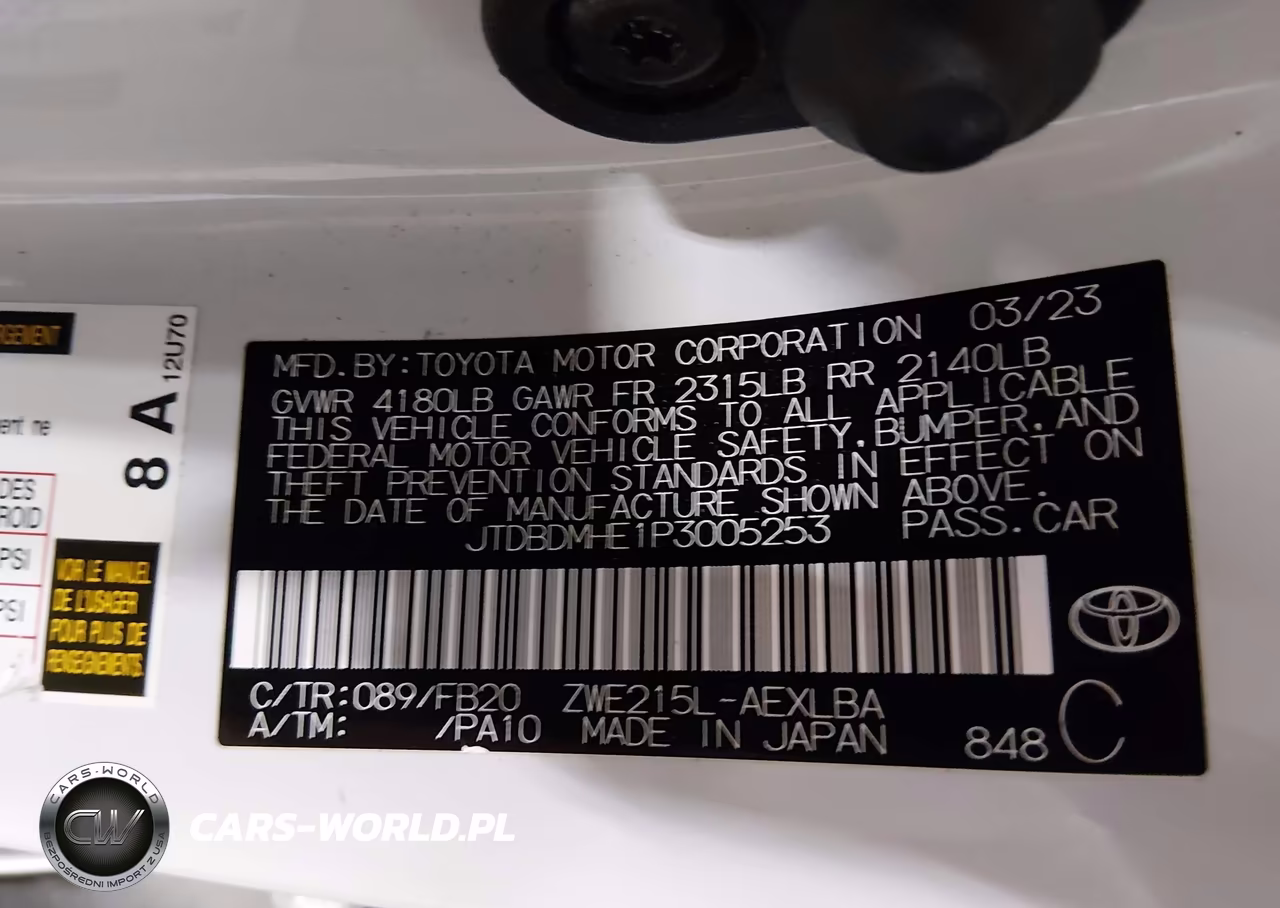 2023 Toyota Corolla Hybrid Le VIN:JTDBDMHE1P3005253 - 9