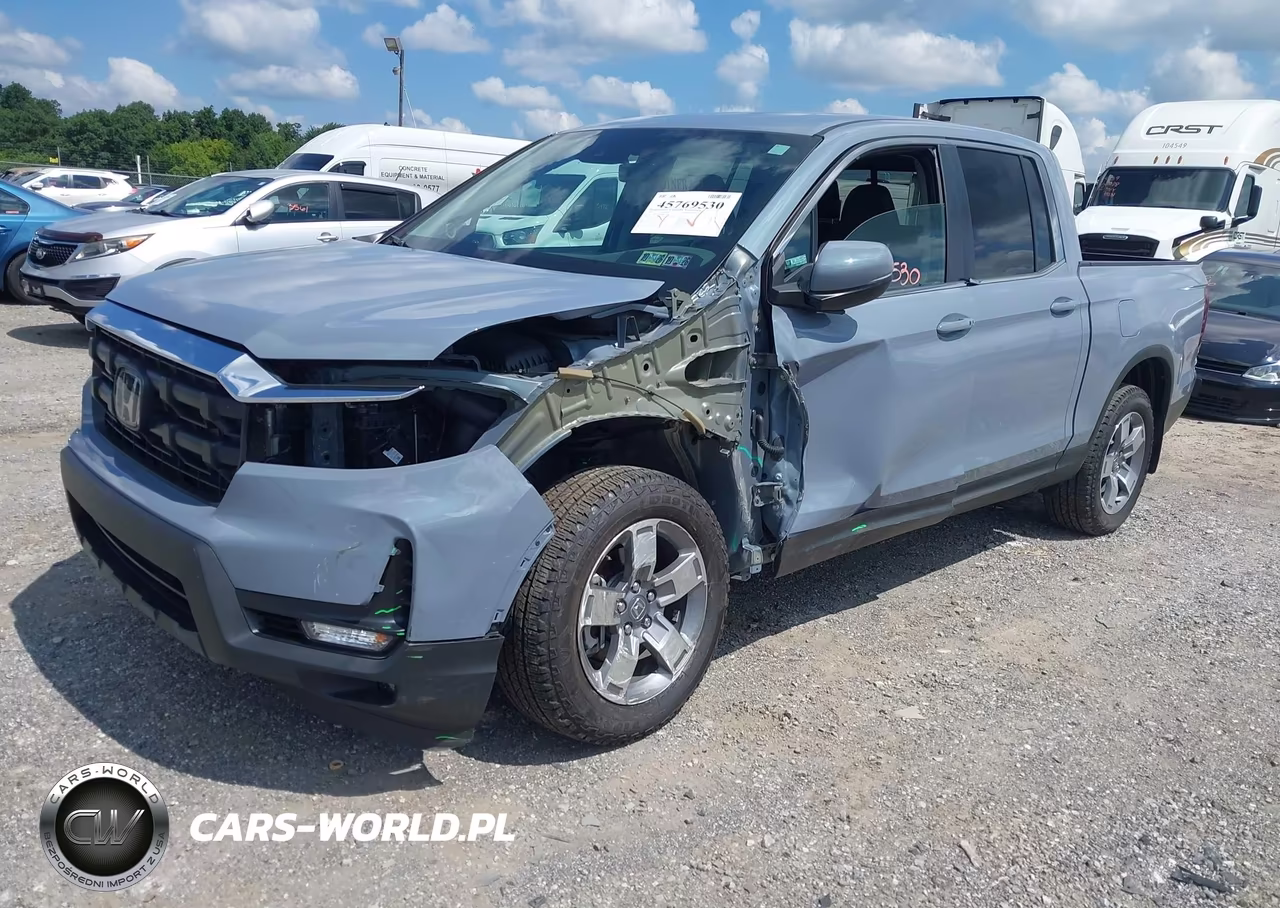 2025 Honda Ridgeline Rtl VIN:5FPYK3F59SB051526 - 2
