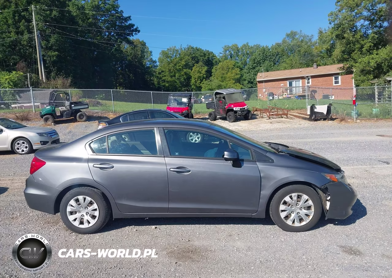 2012 Honda Civic Lx VIN:2HGFB2F56CH603085 - 14