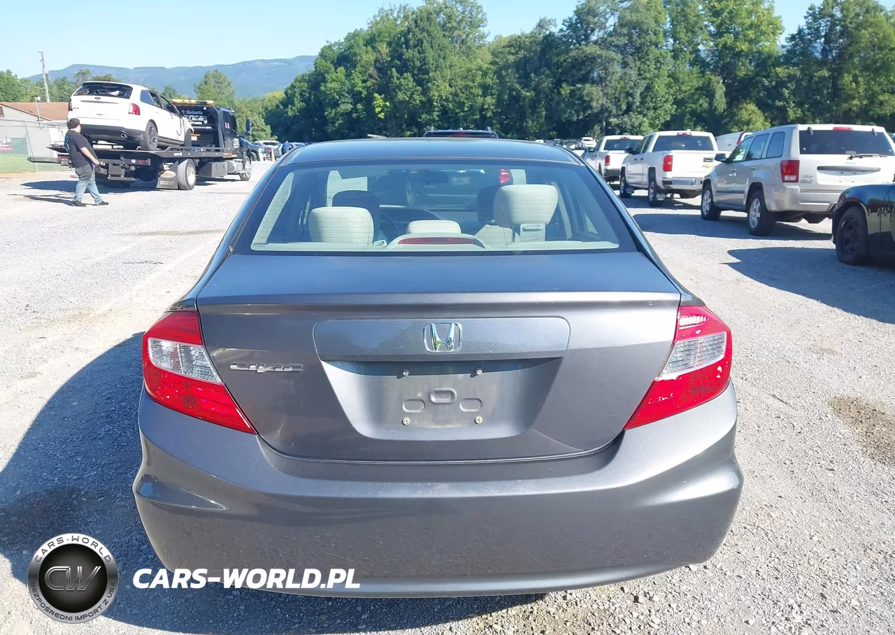 2012 Honda Civic Lx VIN:2HGFB2F56CH603085 - 17