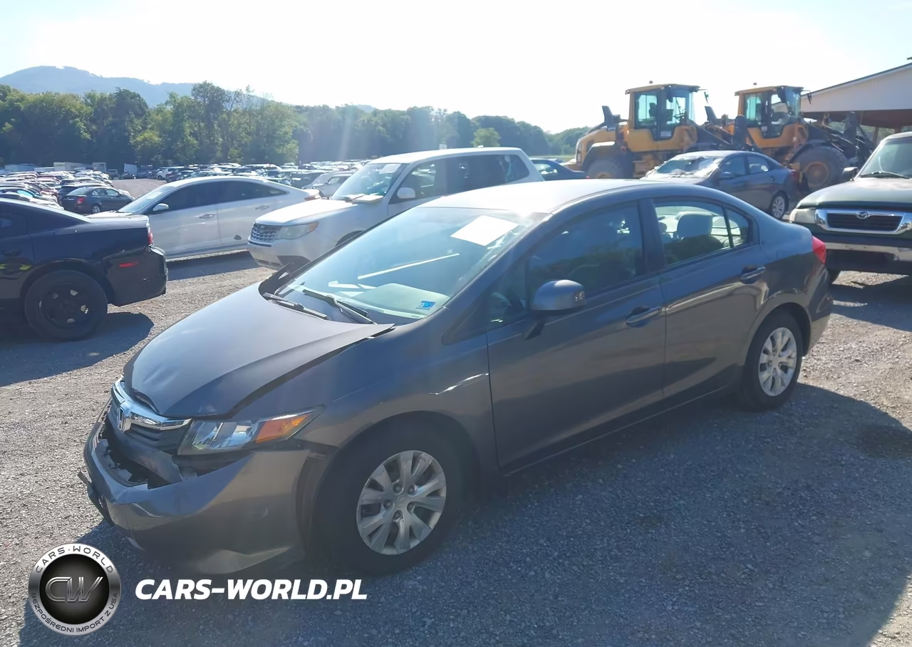 2012 Honda Civic Lx VIN:2HGFB2F56CH603085 - 2