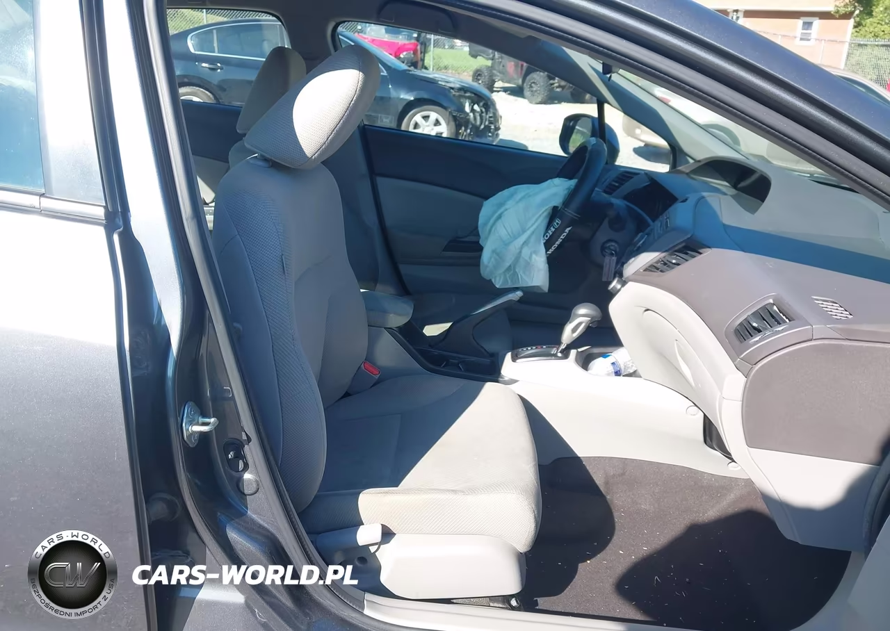 2012 Honda Civic Lx VIN:2HGFB2F56CH603085 - 5