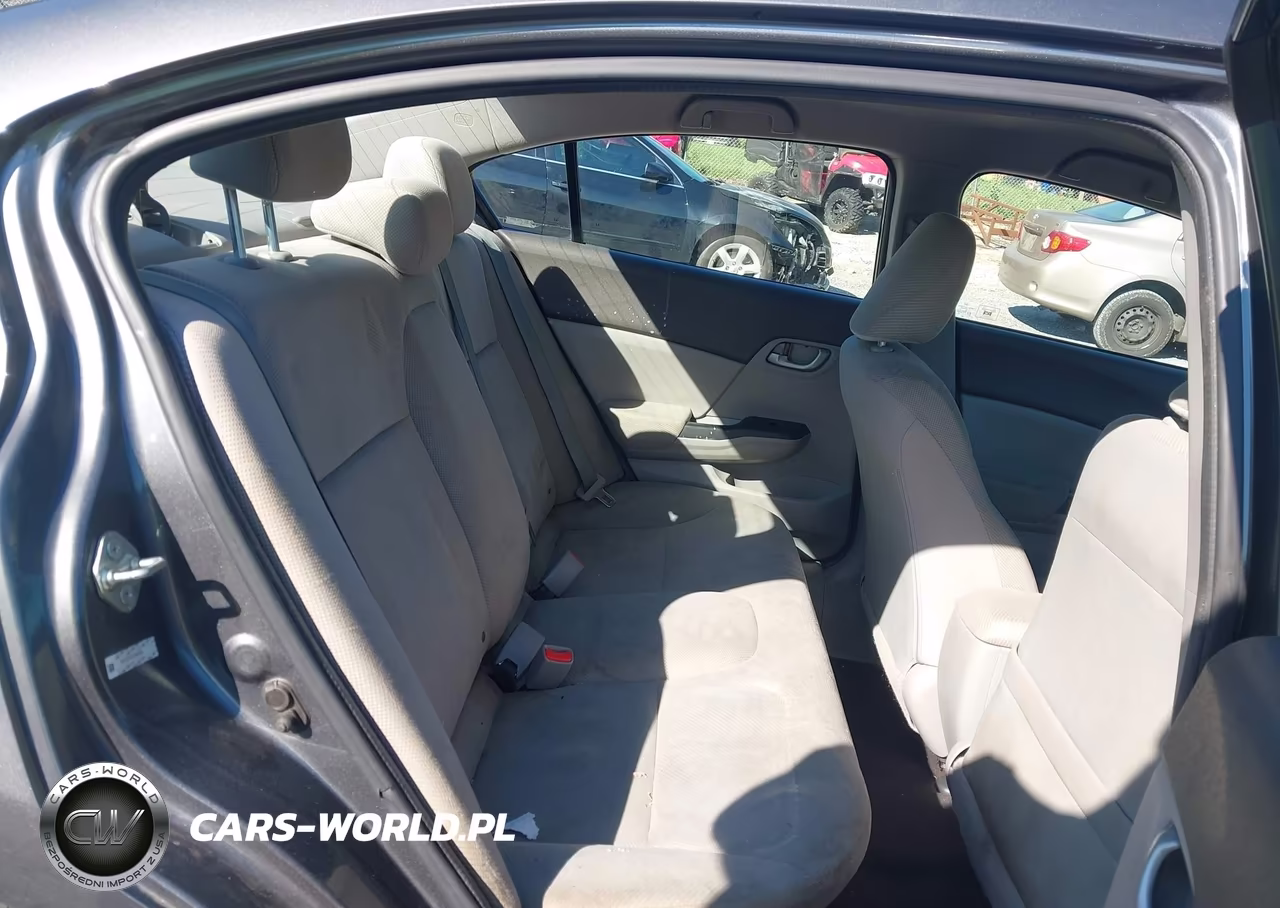 2012 Honda Civic Lx VIN:2HGFB2F56CH603085 - 8