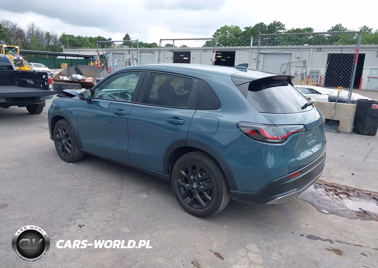 2025 Honda Hr-V Awd Sport VIN:3CZRZ2H55SM703015 - 3