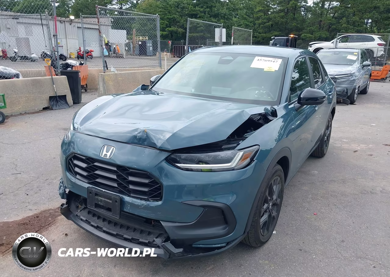 2025 Honda Hr-V Awd Sport VIN:3CZRZ2H55SM703015 - 6