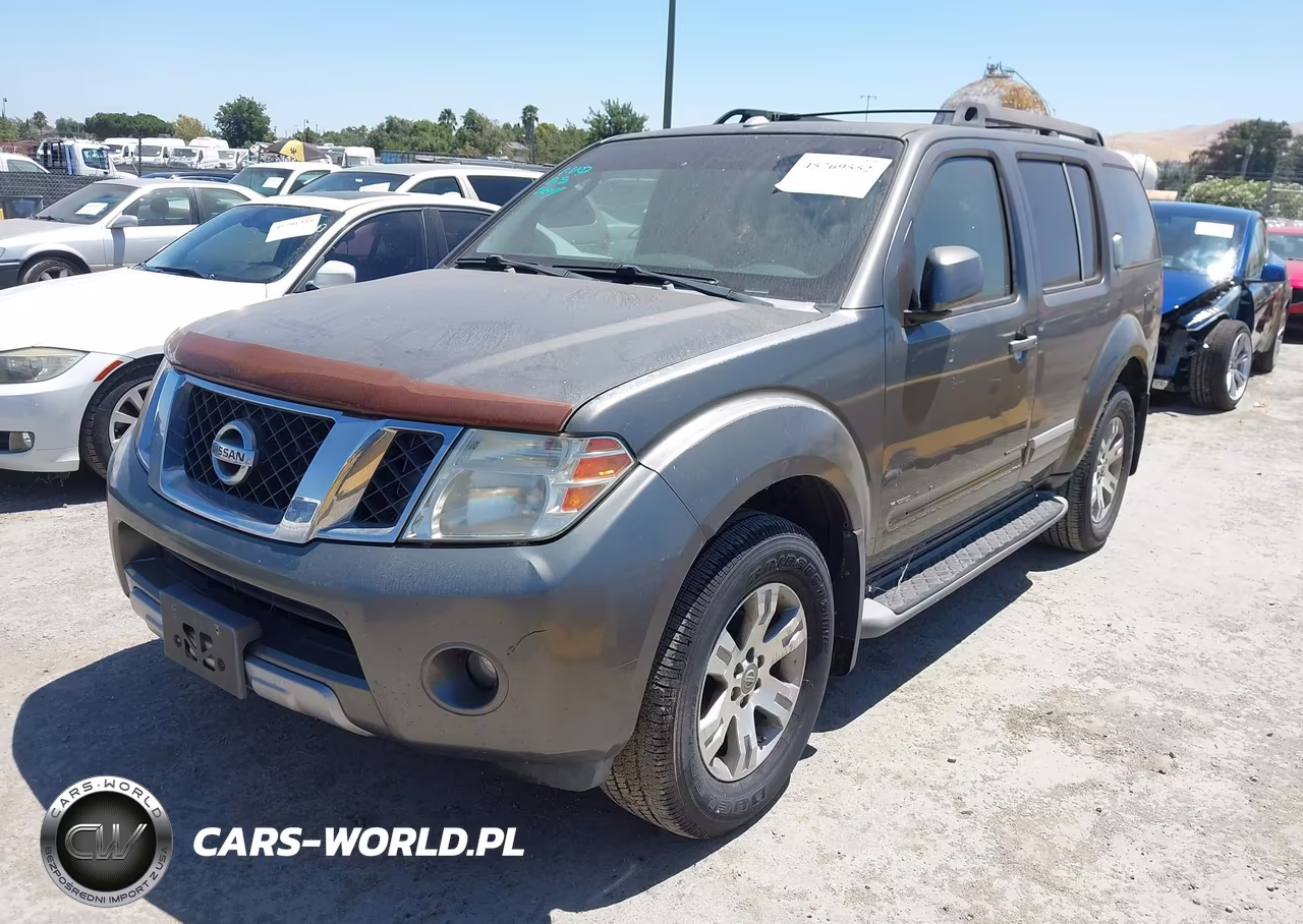 2008 Nissan Pathfinder Le VIN:5N1AR18B88C617612 - 2