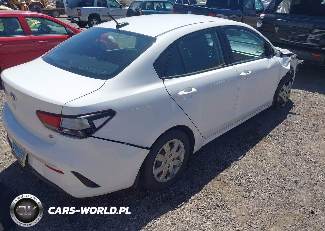 2021 Kia Rio S VIN:3KPA24AD4ME385888 - 4