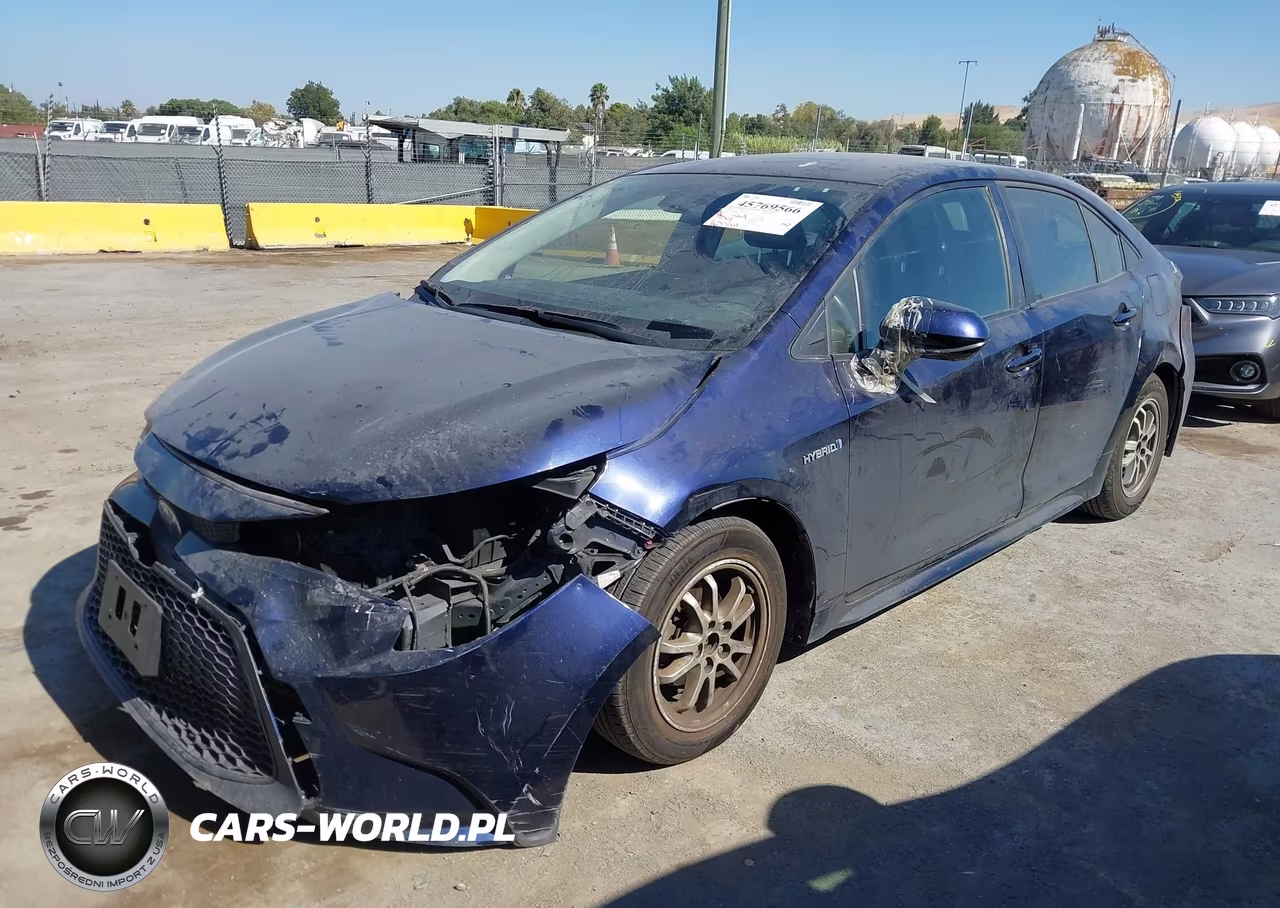 2020 Toyota Corolla Hybrid Le VIN:JTDEBRBE1LJ029776 - 2