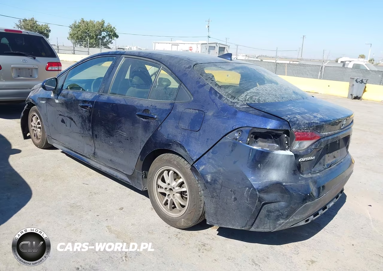 2020 Toyota Corolla Hybrid Le VIN:JTDEBRBE1LJ029776 - 3