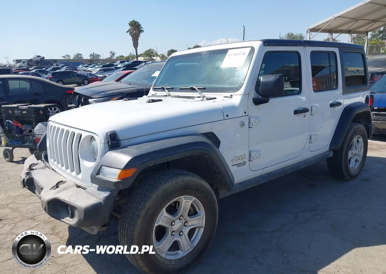2019 Jeep Wrangler Unlimited Sport S 4X4 VIN:1C4HJXDN9KW622546 - 2