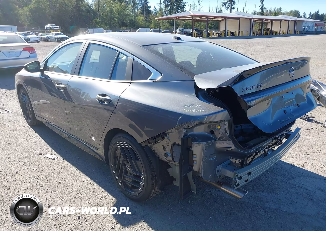 2026 Nissan Sentra Sr VIN:3N1AB9DV2TY303433 - 3