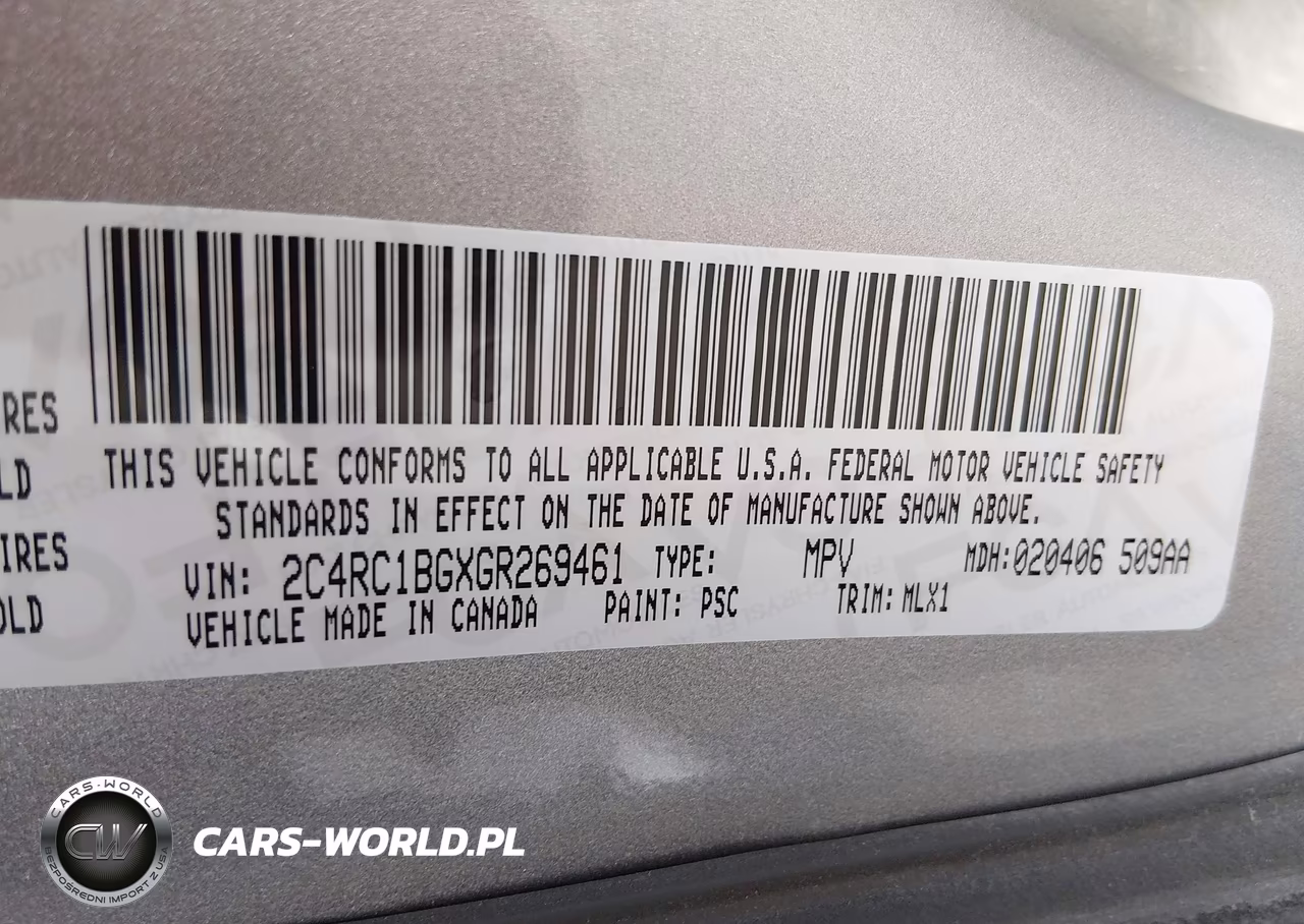 2016 Chrysler Town & Country Touring VIN:2C4RC1BGXGR269461 - 9