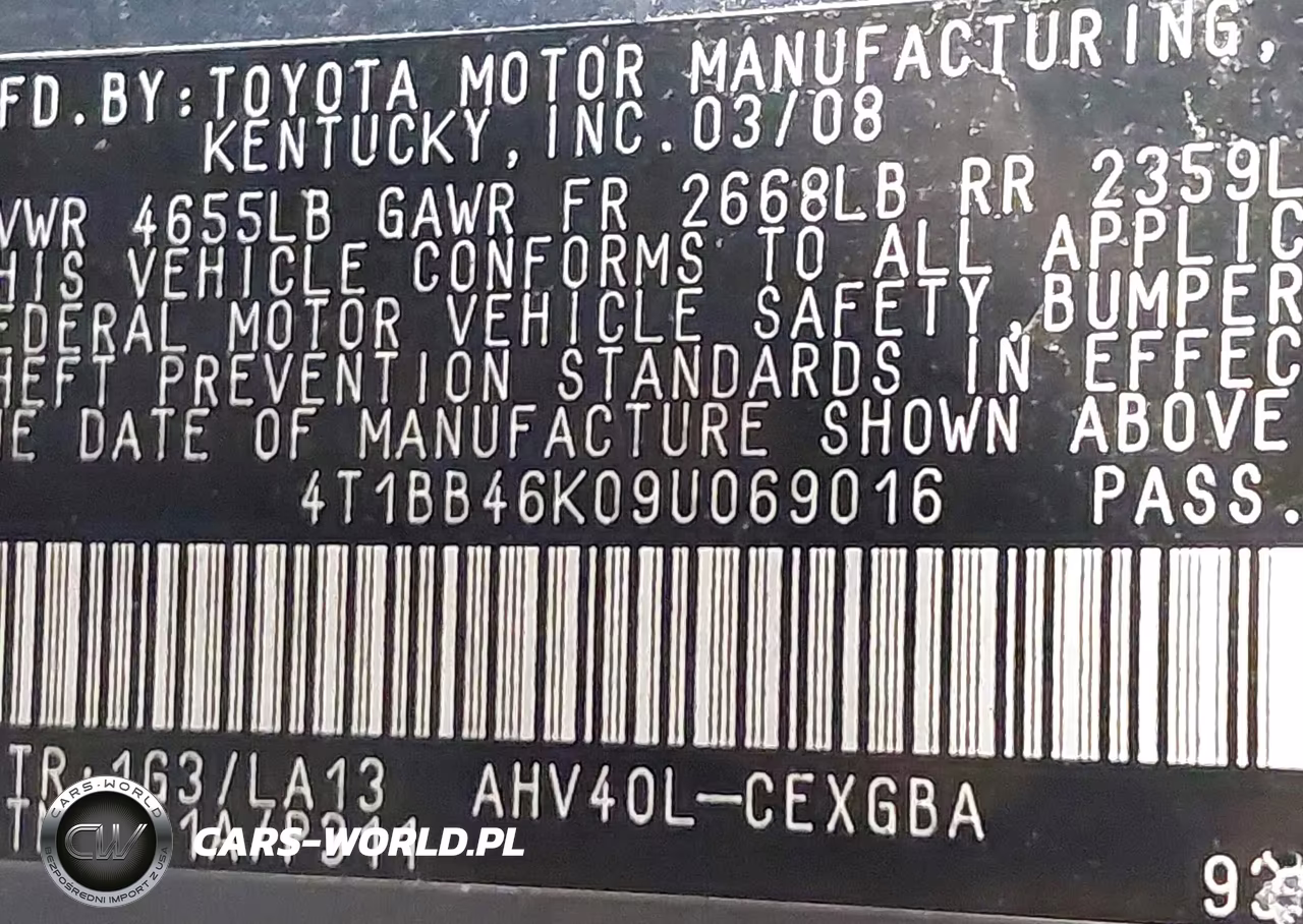 2009 Toyota Camry Hybrid VIN:4T1BB46K09U069016 - 9