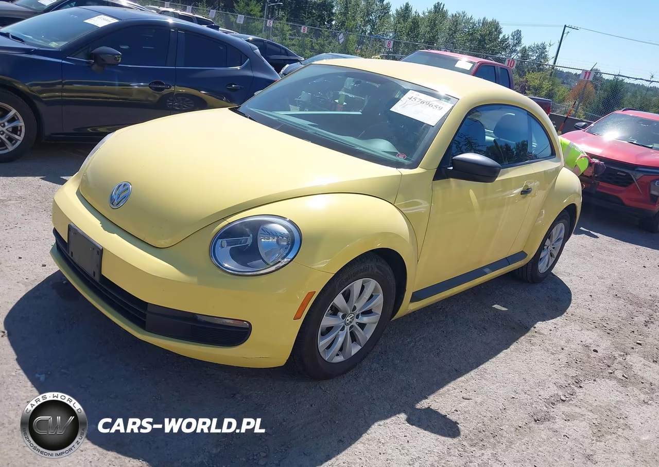 2015 Volkswagen Beetle 1.8T Fleet Edition VIN:3VWF17AT0FM608502 - 2