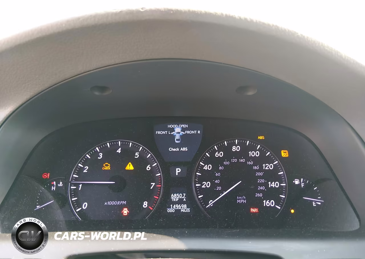 2010 Lexus Ls 460 VIN:JTHBL5EF1A5091907 - 7