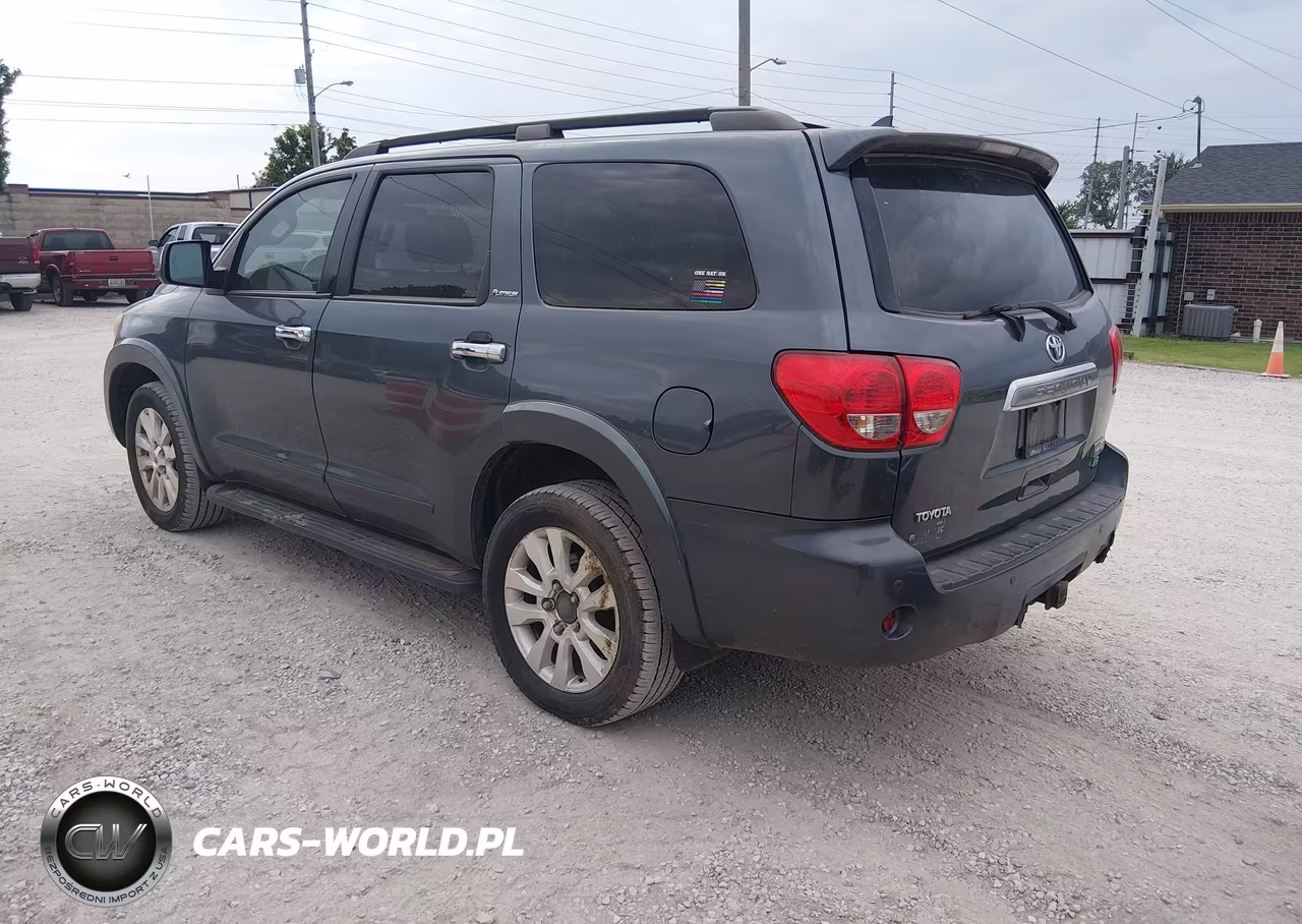 2010 Toyota Sequoia Platinum 5.7L V8 VIN:5TDDW5G1XAS038510 - 3