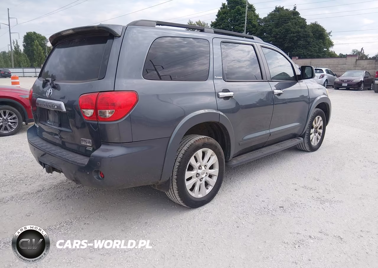 2010 Toyota Sequoia Platinum 5.7L V8 VIN:5TDDW5G1XAS038510 - 4