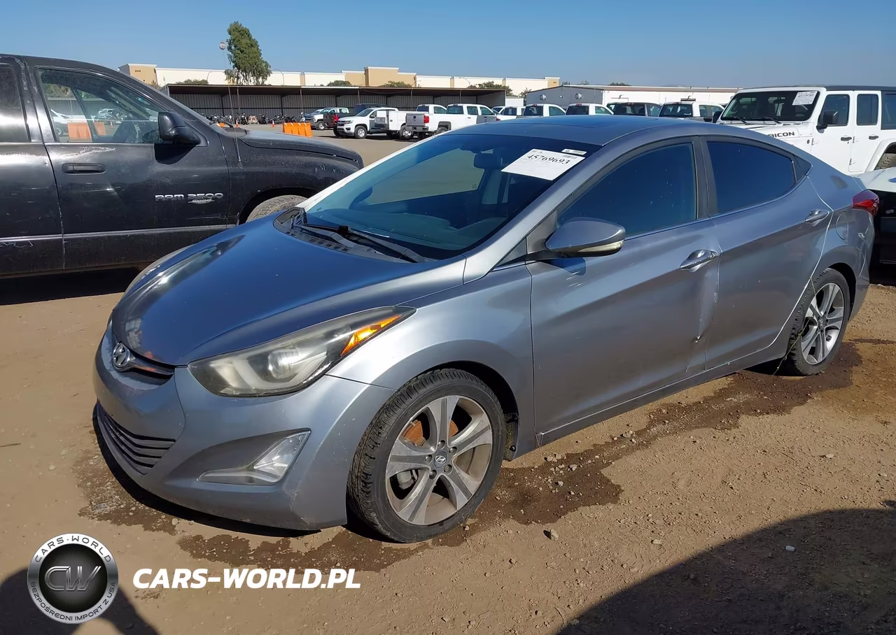 2014 Hyundai Elantra Sport VIN:KMHDH4AH5EU152650 - 2