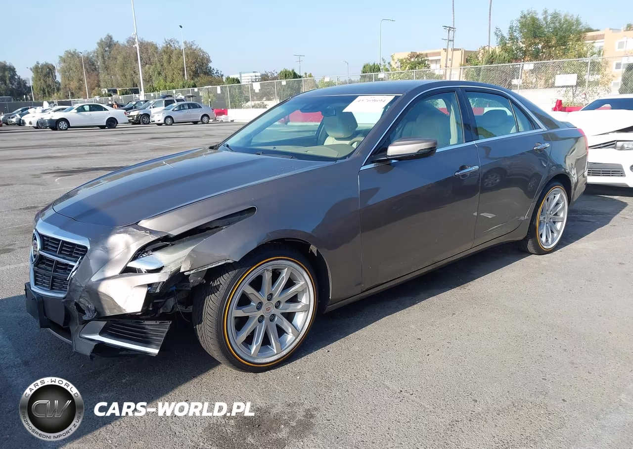 2014 Cadillac Cts Luxury VIN:1G6AR5SX4E0166419 - 2