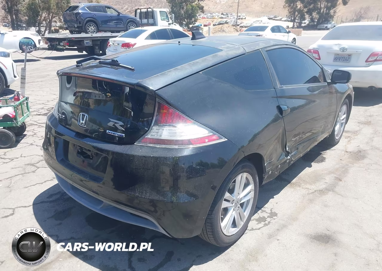2011 Honda Cr-Z Ex VIN:JHMZF1D69BS008629 - 4
