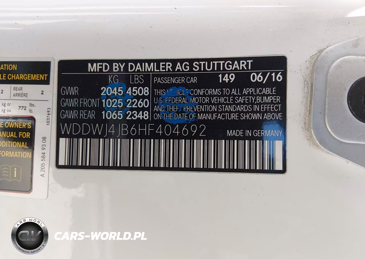 2017 Mercedes-Benz C 300 VIN:WDDWJ4JB6HF404692 - 9