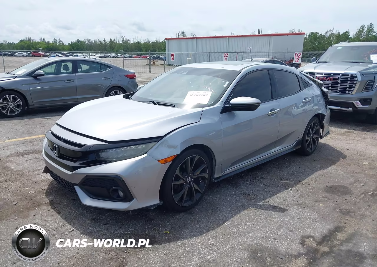 2019 Honda Civic Sport Touring VIN:SHHFK7H92KU207511 - 2