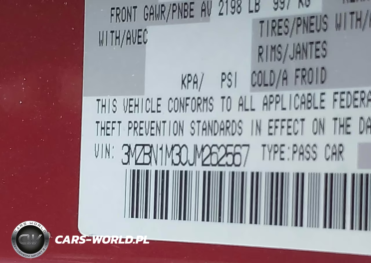 2018 Mazda Mazda3 Grand Touring VIN:3MZBN1M30JM262567 - 9