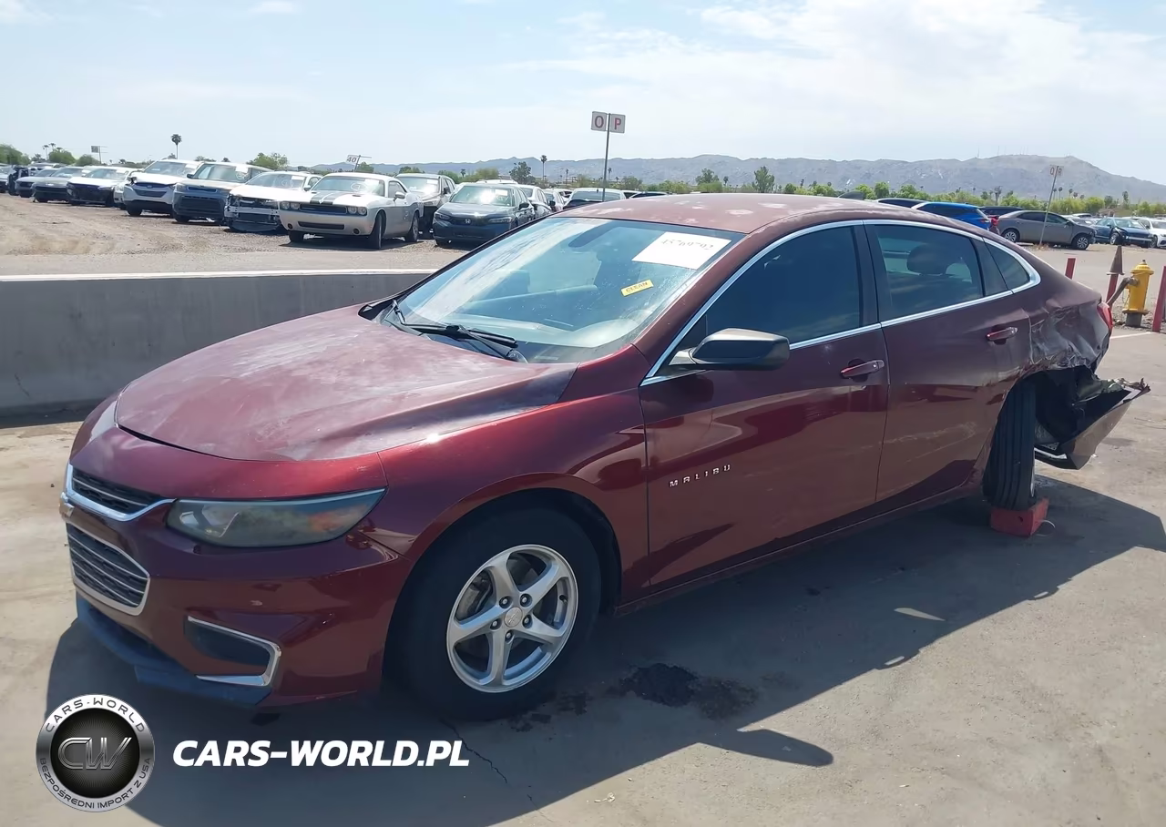 2016 Chevrolet Malibu Ls VIN:1G1ZB5ST5GF266538 - 2