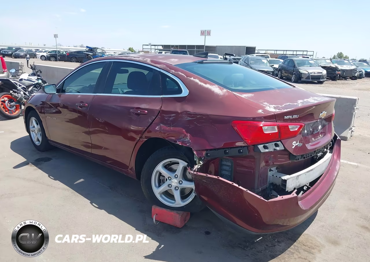 2016 Chevrolet Malibu Ls VIN:1G1ZB5ST5GF266538 - 3