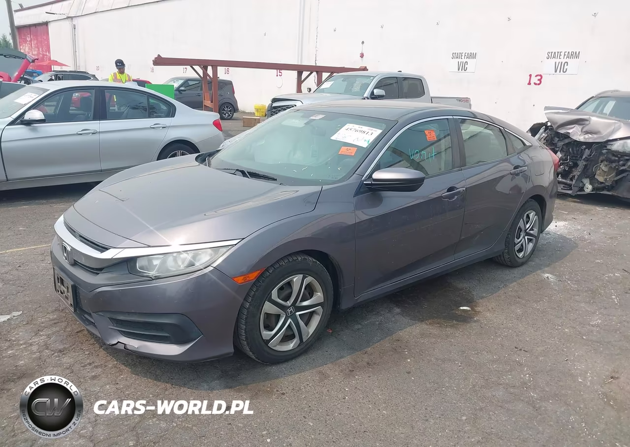 2017 Honda Civic Lx VIN:2HGFC2F52HH517843 - 2