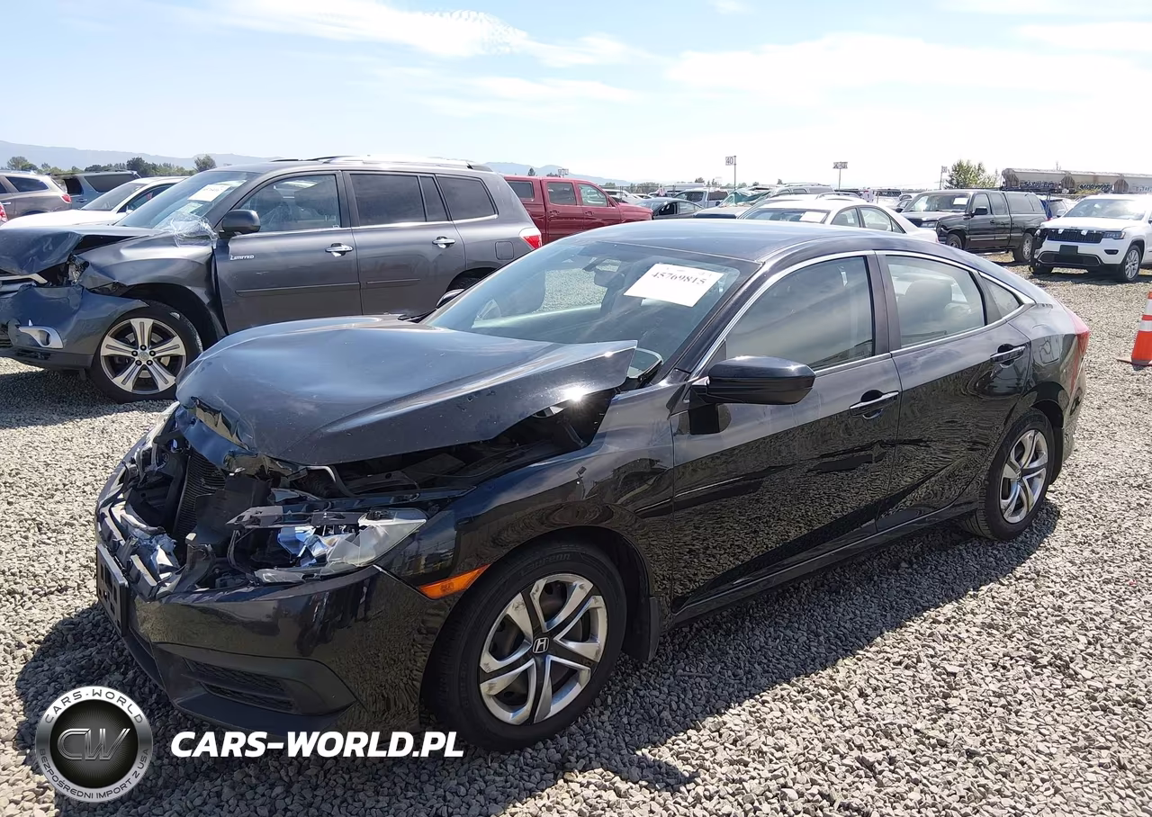 2016 Honda Civic Lx VIN:2HGFC2F58GH552207 - 2