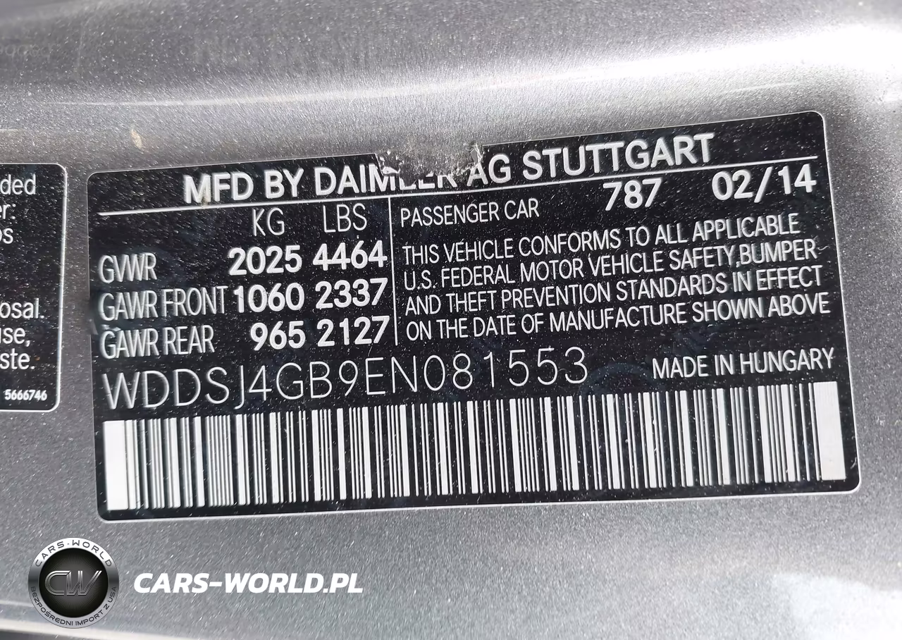 2014 Mercedes-Benz Cla 250 4Matic VIN:WDDSJ4GB9EN081553 - 9