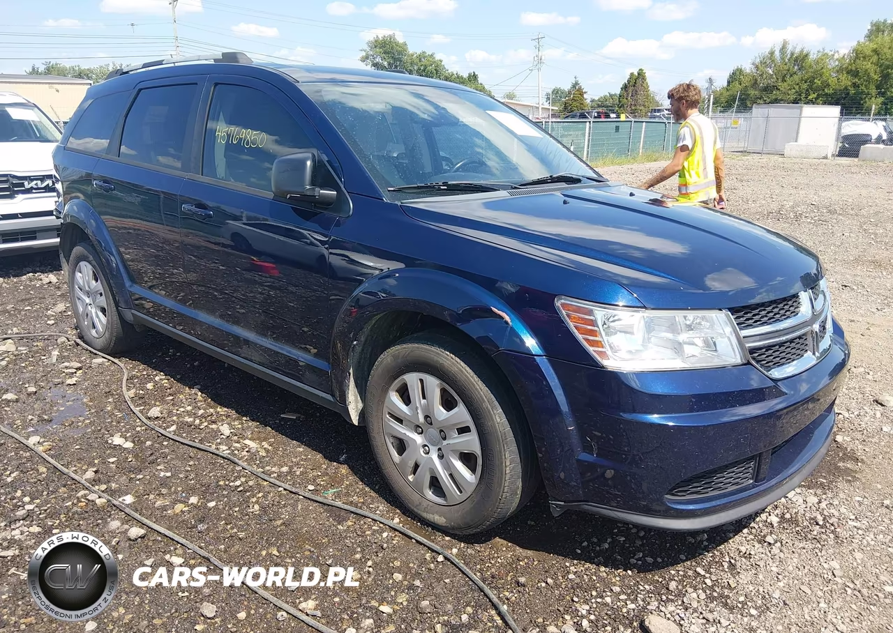 2017 Dodge Journey Se VIN:3C4PDCABXHT551328 - 1