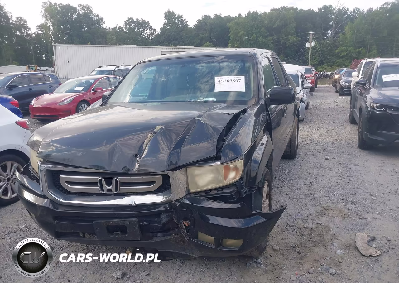 2010 Honda Ridgeline Rtl VIN:5FPYK1F56AB011584 - 2