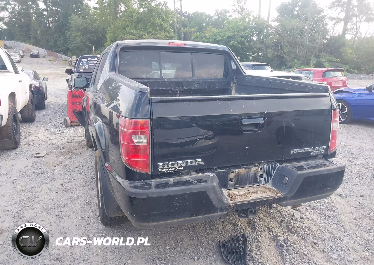 2010 Honda Ridgeline Rtl VIN:5FPYK1F56AB011584 - 3
