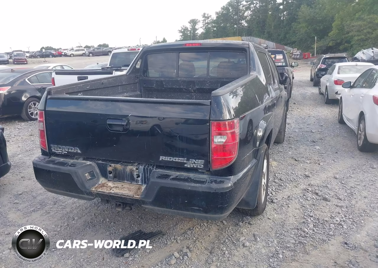2010 Honda Ridgeline Rtl VIN:5FPYK1F56AB011584 - 4