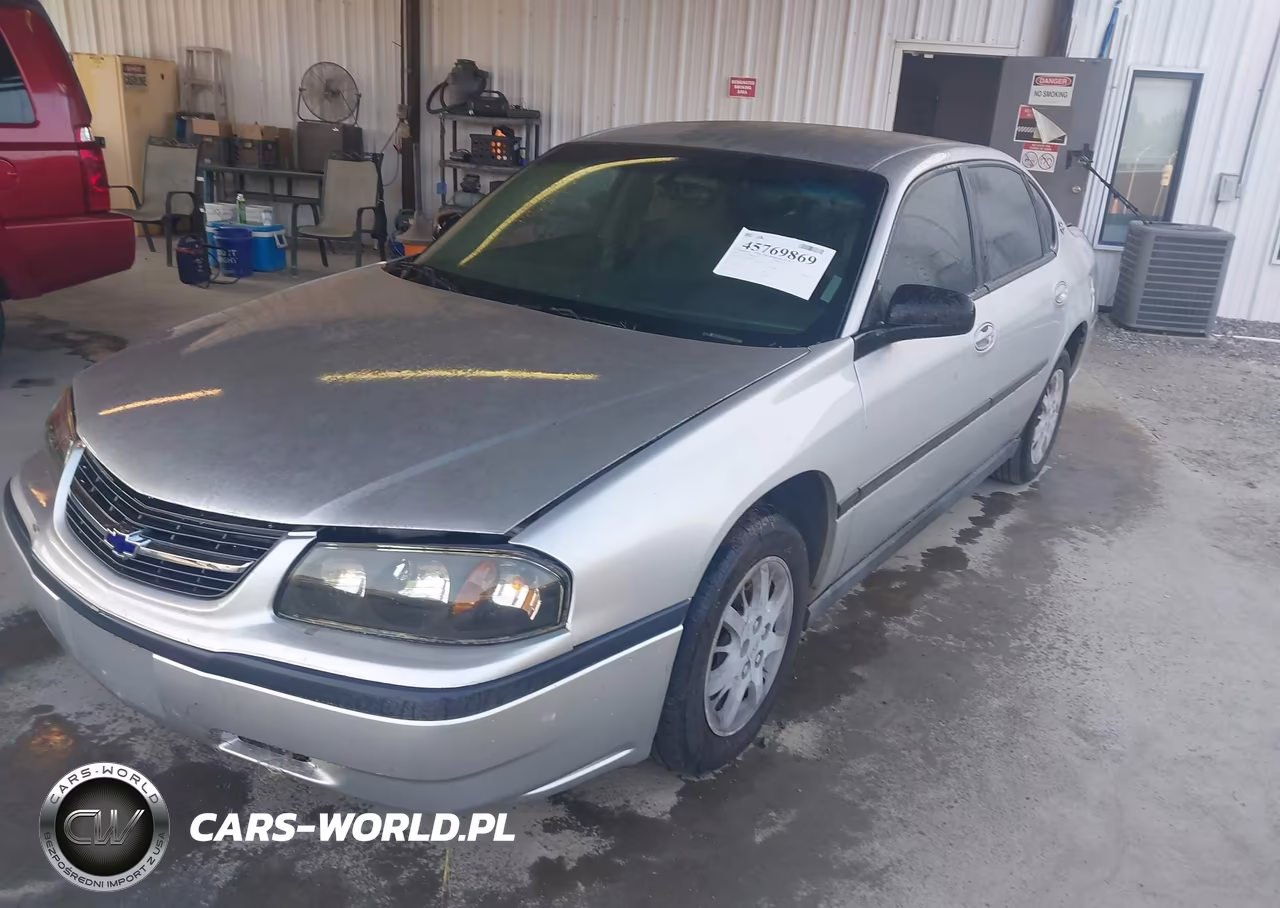 2003 Chevrolet Impala VIN:2G1WF52E539104596 - 2