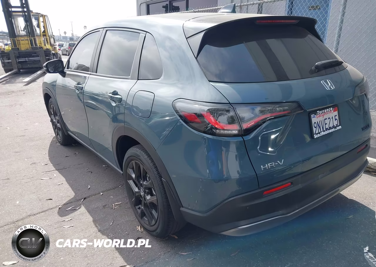 2025 Honda Hr-V 2Wd Sport VIN:3CZRZ1H59SM706624 - 3
