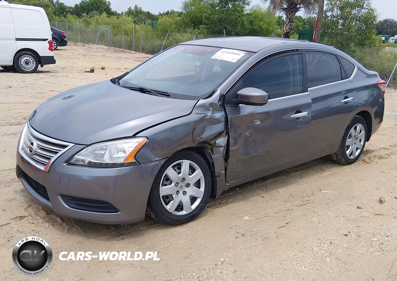 2015 Nissan Sentra S VIN:3N1AB7AP5FY368422 - 2