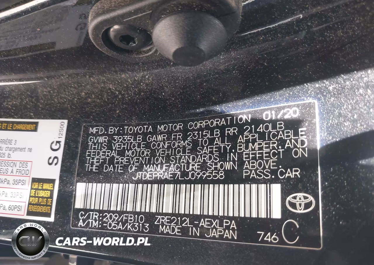 2020 Toyota Corolla Le VIN:JTDEPRAE7LJ099558 - 9
